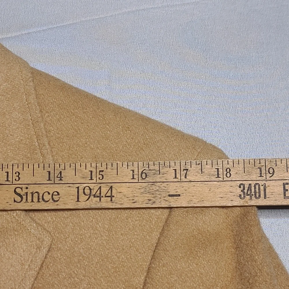 Kosins Mens Sport‎ Jacket Camel Hair Two Button Luxury Coat Inner Pockets Blazer